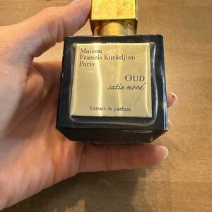 Maison Francis Kurkdjian OUD Satin Mood Bottle - Black & Gold